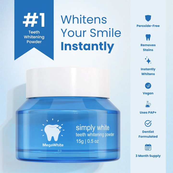 MegaWhite™ Whitening Powder